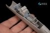 Quinta Studio QD48050 F/A-18F early 3D-Printed & coloured Interior on decal paper (Hasegawa) 1/48